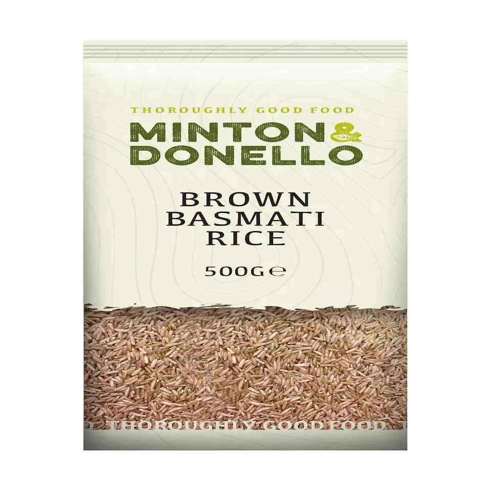 Minton & Donello Brown Basmati Rice 6 x 500g | Multi