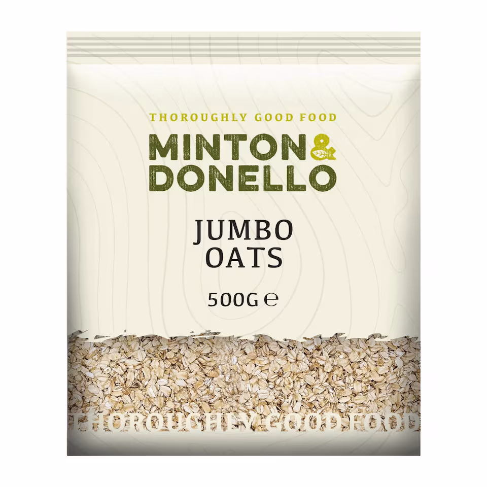 Minton & Donello Jumbo Oats 6 x 500g | Multi