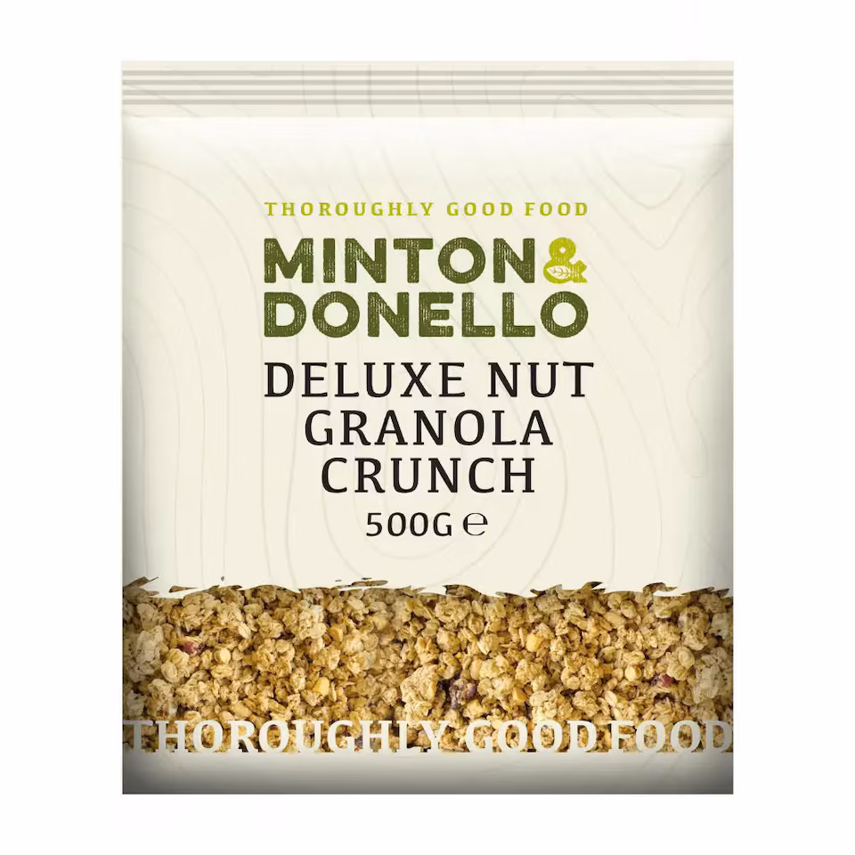 Minton & Donello Deluxe Nut Granola Crunch 6 x 500g