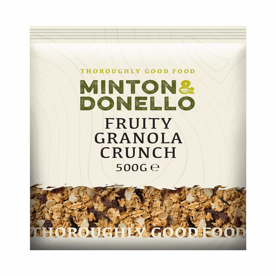 Minton & Donello Fruity Granola Crunch 6 x 500g | Multi