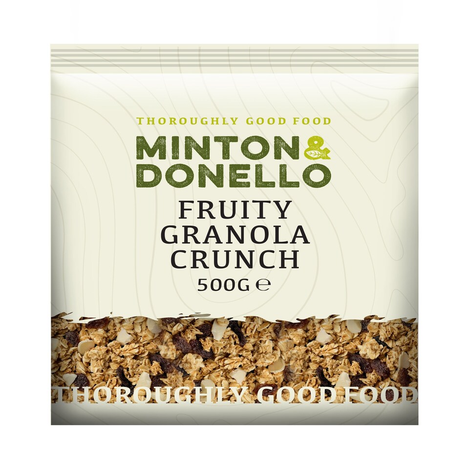 Minton & Donello Fruity Granola Crunch 6 x 500g | Multi