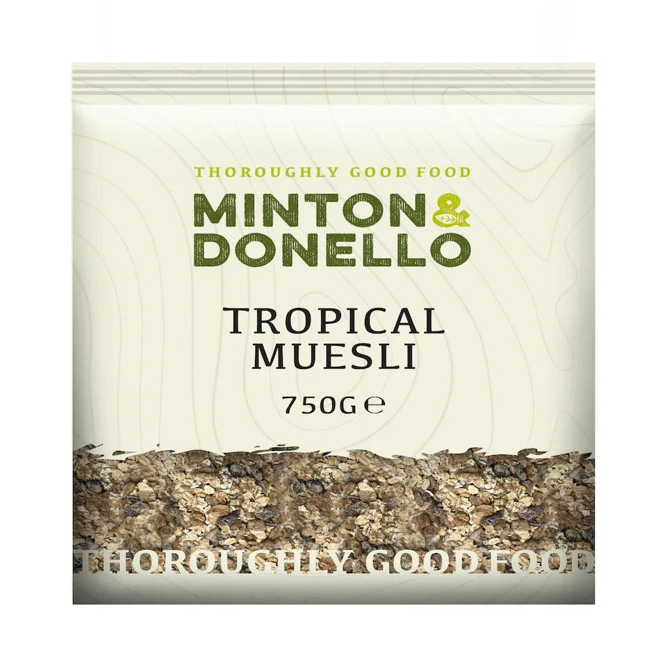 Minton & Donello Tropical Muesli 6 x 750g