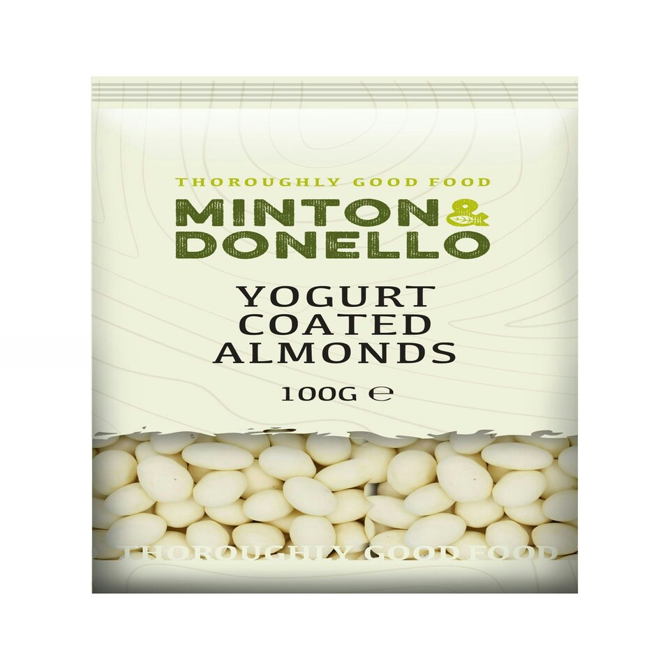 Minton & Donello Yoghurt Coated Almonds 6 x 100g