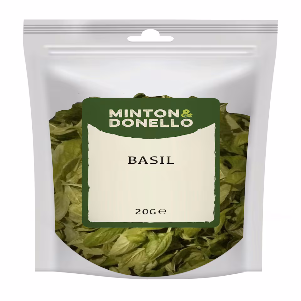 Minton & Donello Basil 10 x 20g