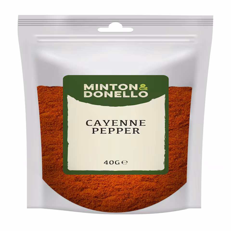 Minton & Donello Cayenne Pepper 10 x 40g