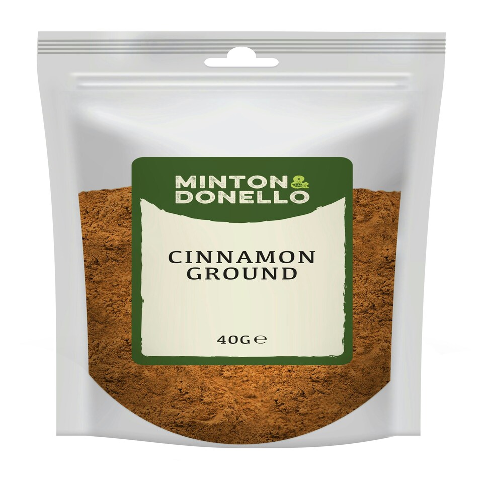 Minton & Donello Ground Cinnamon 10 x 40g