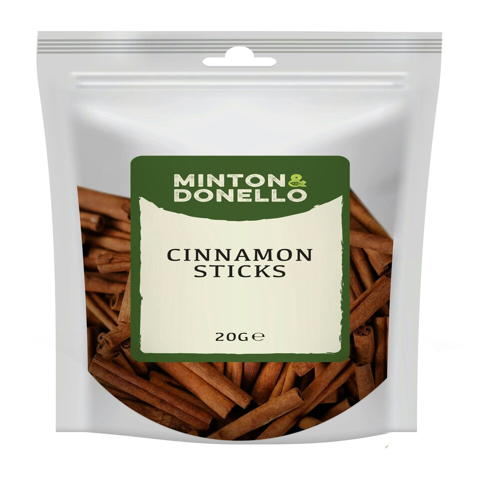 Minton & Donello Cinnamon Sticks 10 x 20g
