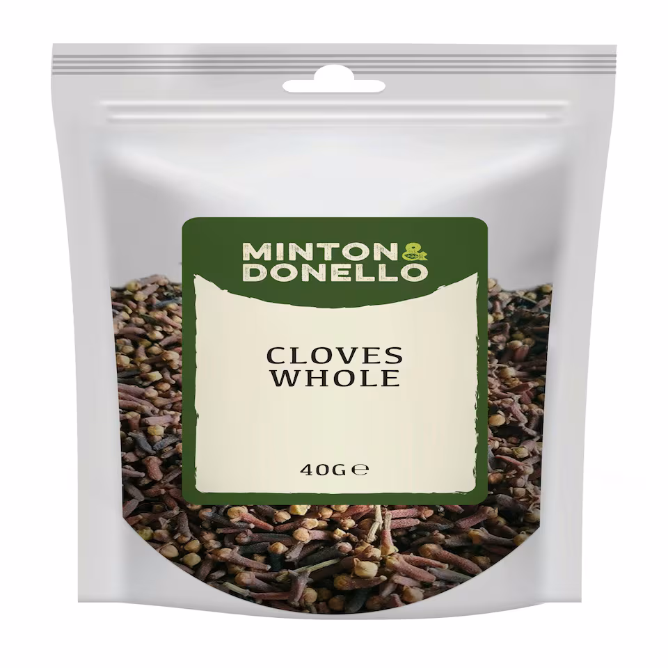 Minton & Donello Whole Cloves 10 x 40g