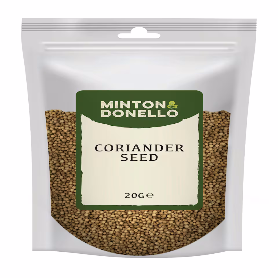 Minton & Donello Coriander Seeds 10 x 20g