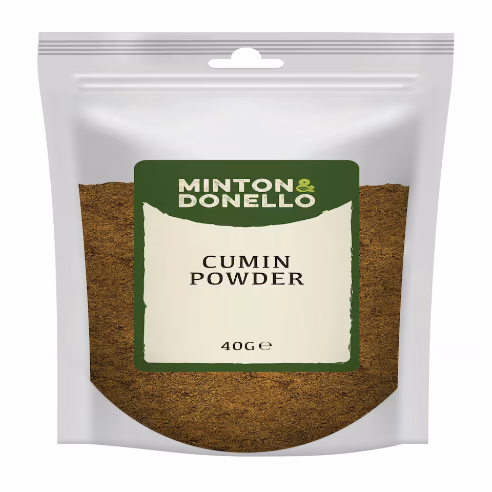 Minton & Donello Cumin Powder 10 x 40g