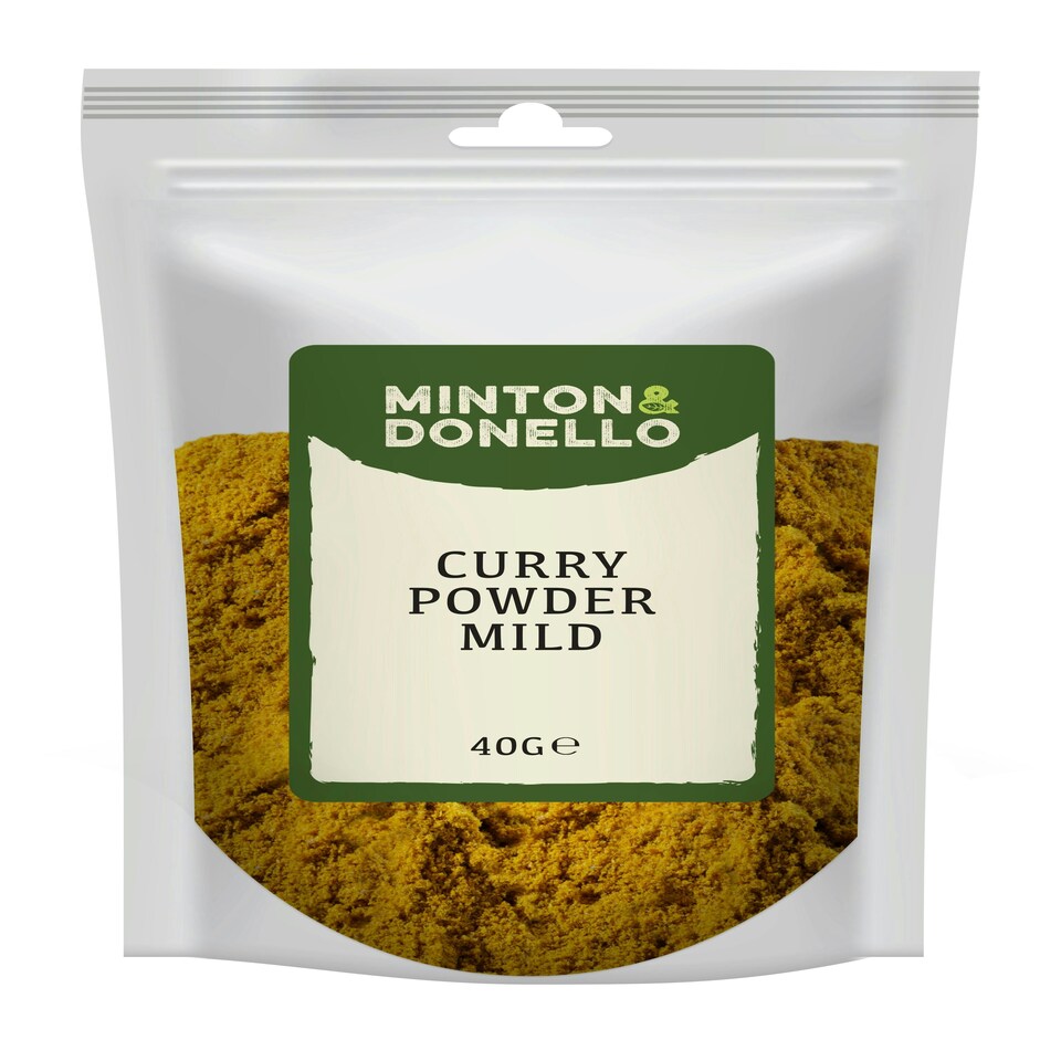 Minton & Donello Mild Curry Powder 10 x 40g
