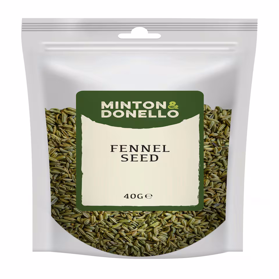 Minton & Donello Fennel Seeds 10 x 40g