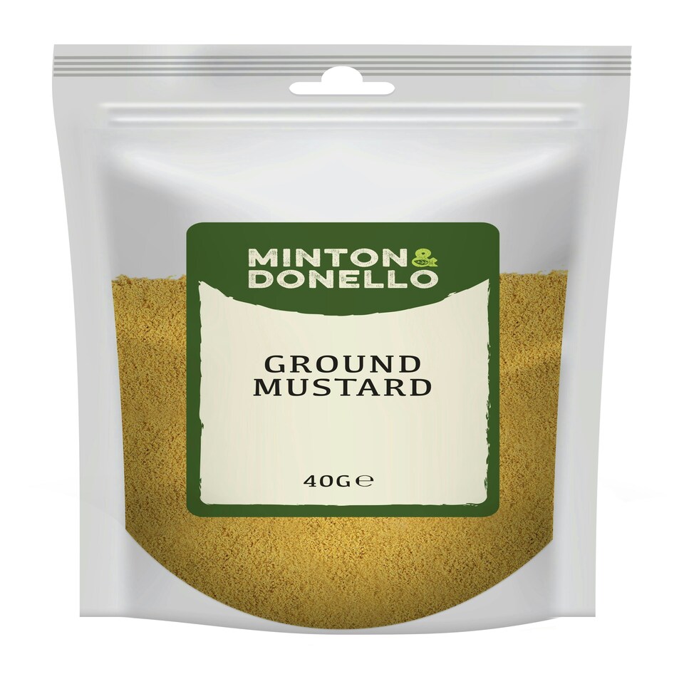 Minton & Donello Ground Mustard 10 x 40g