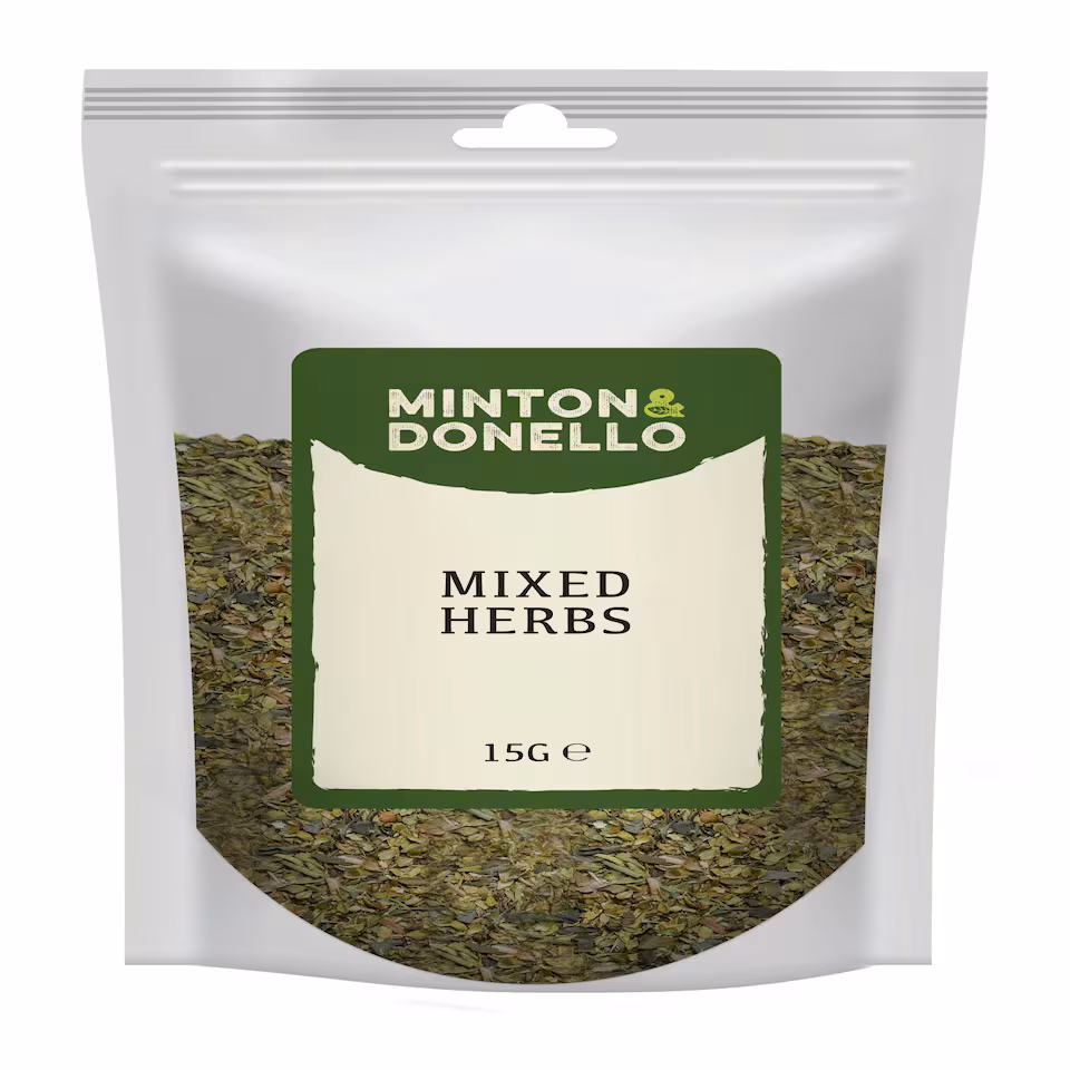 Minton & Donello Mixed Herbs 10 x 15g