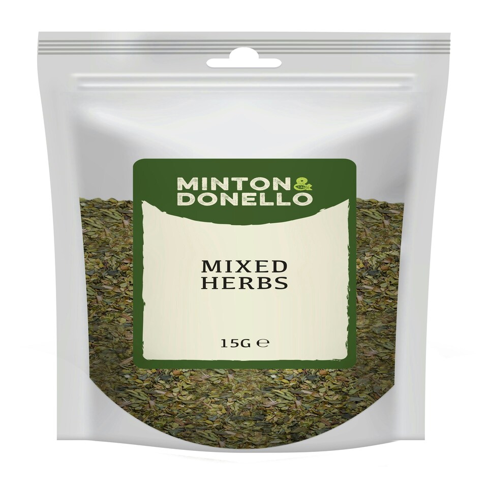 Minton & Donello Mixed Herbs 10 x 15g