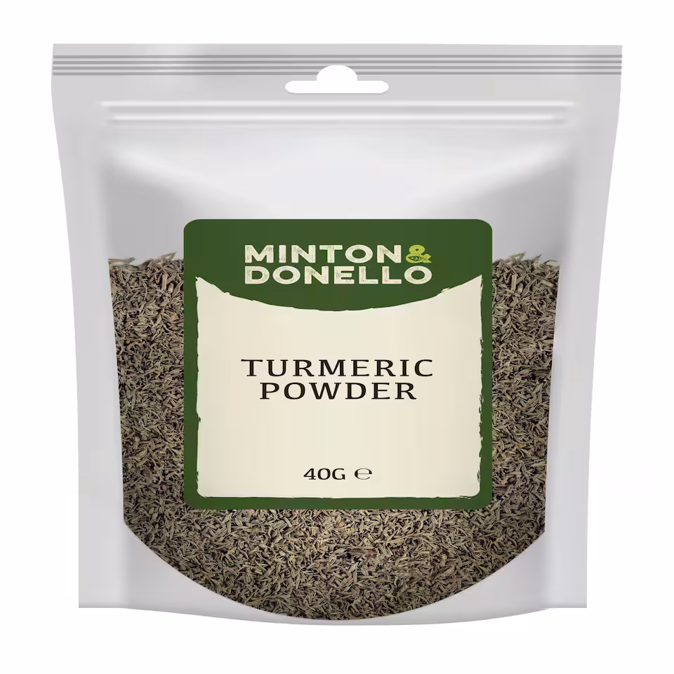 Minton & Donello Turmeric Powder 10 x 40g