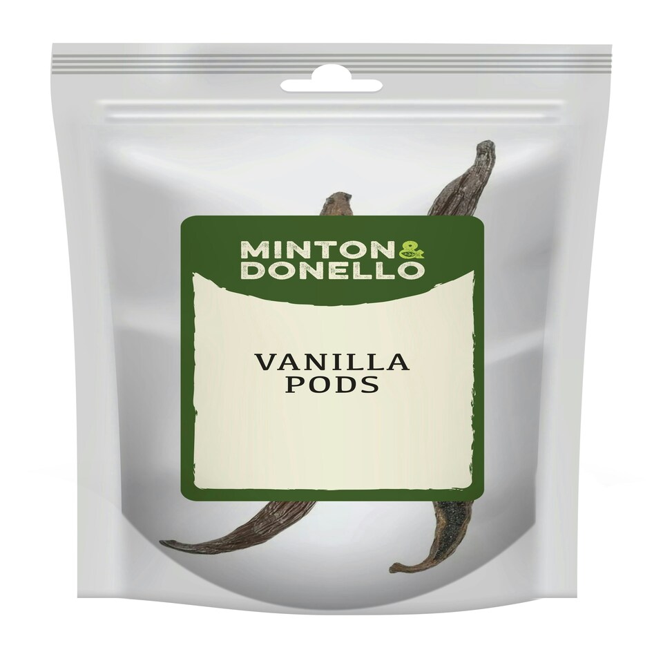 Minton & Donello Vanilla Pods 10 x 2pc