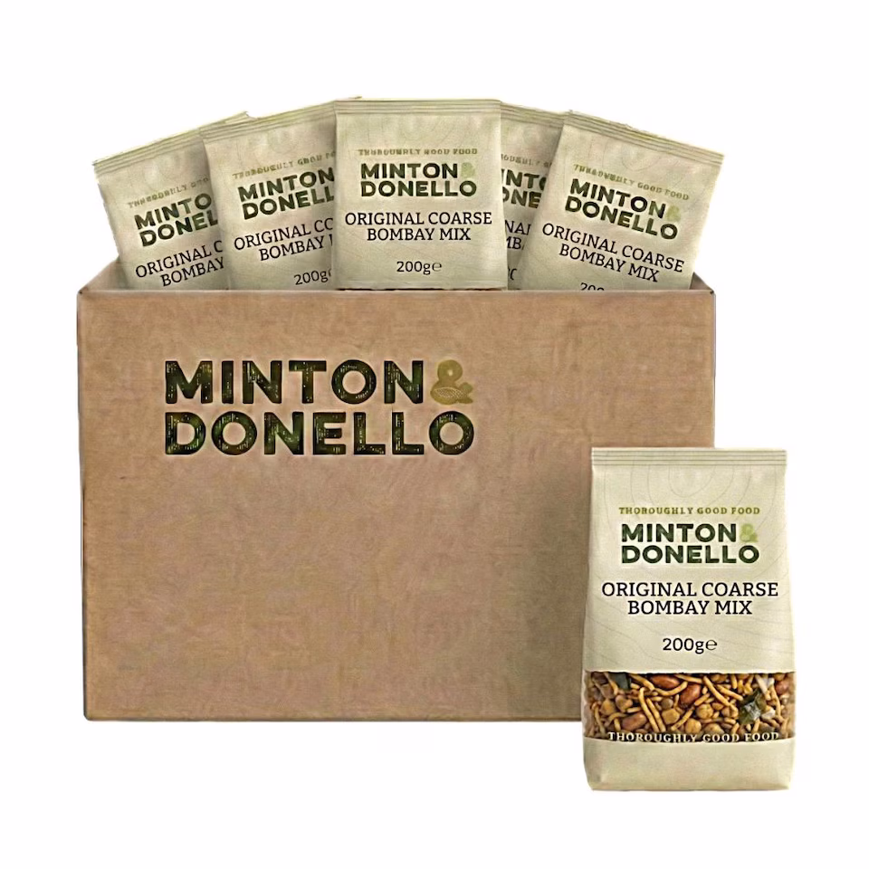 Minton & Donello Original Coarse Bombay Mix 6 x 200g