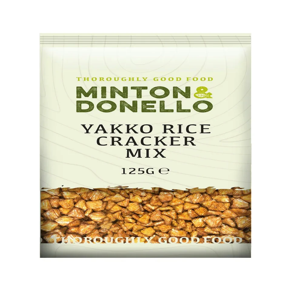 Minton & Donello Yakko Rice Cracker Mix 6 x 125g