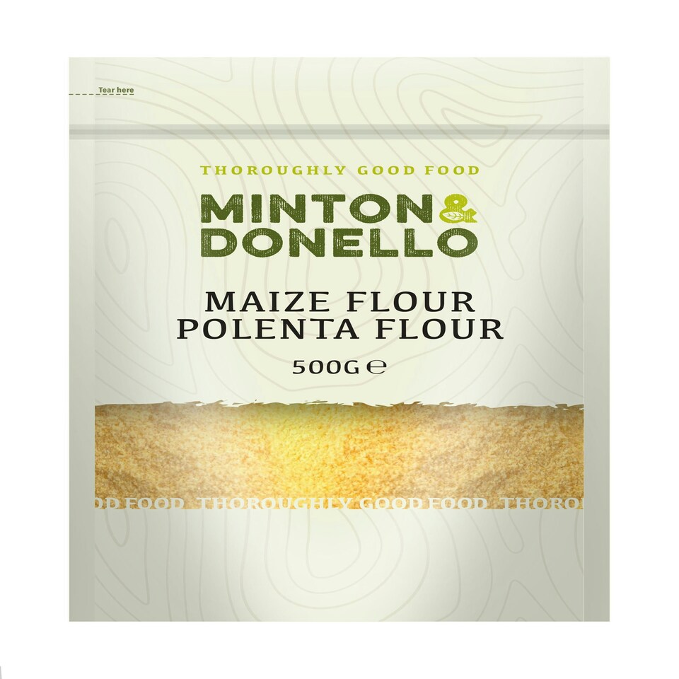 Minton & Donello Maize Flour Polenta Flour 6 x 500g | Multi