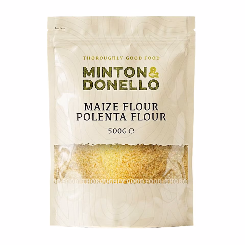 Minton & Donello Maize Flour Polenta Flour 6 x 500g | Multi