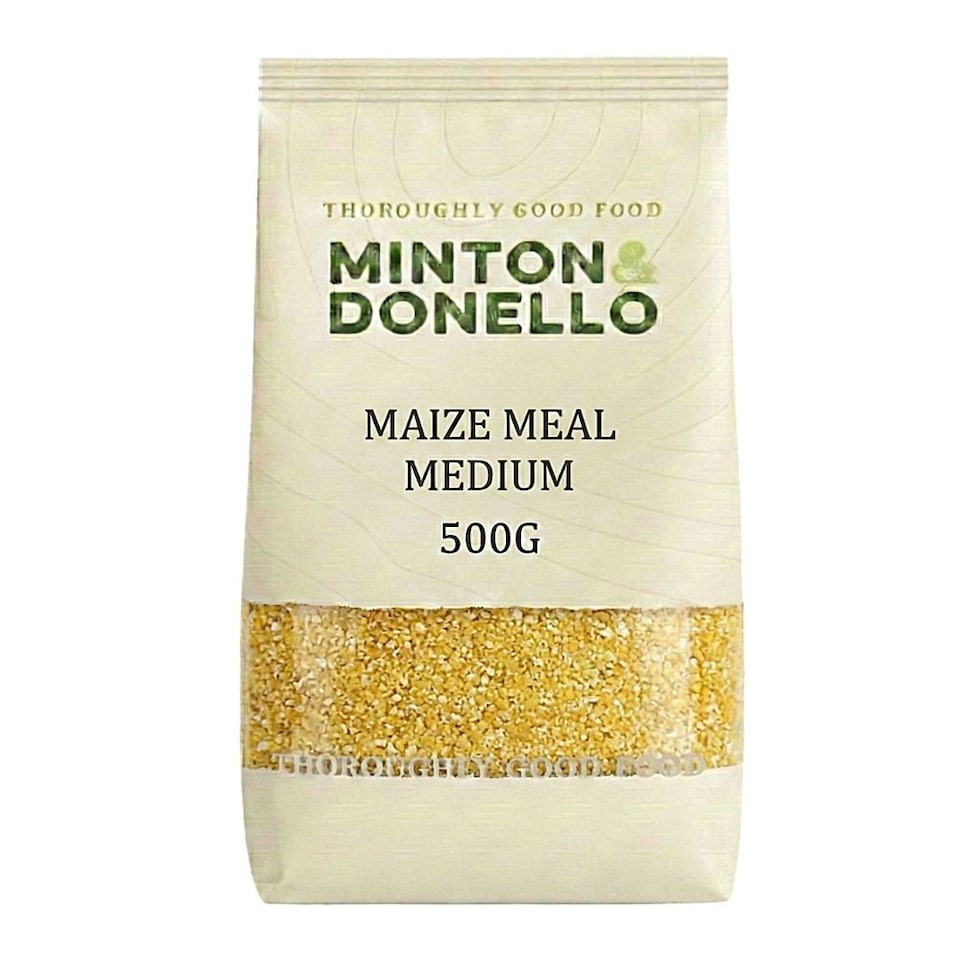 Minton & Donello Medium Maize Meal 6 x 500g
