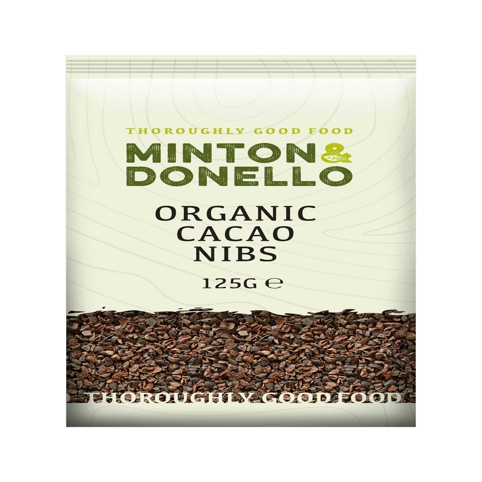 Minton & Donello Organic Cacao Nibs 6 x 125g