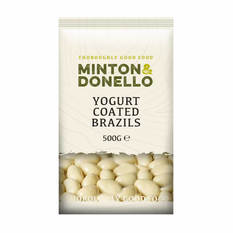 Minton & Donello Yoghurt Coated Brazil Nuts 6 x 500g