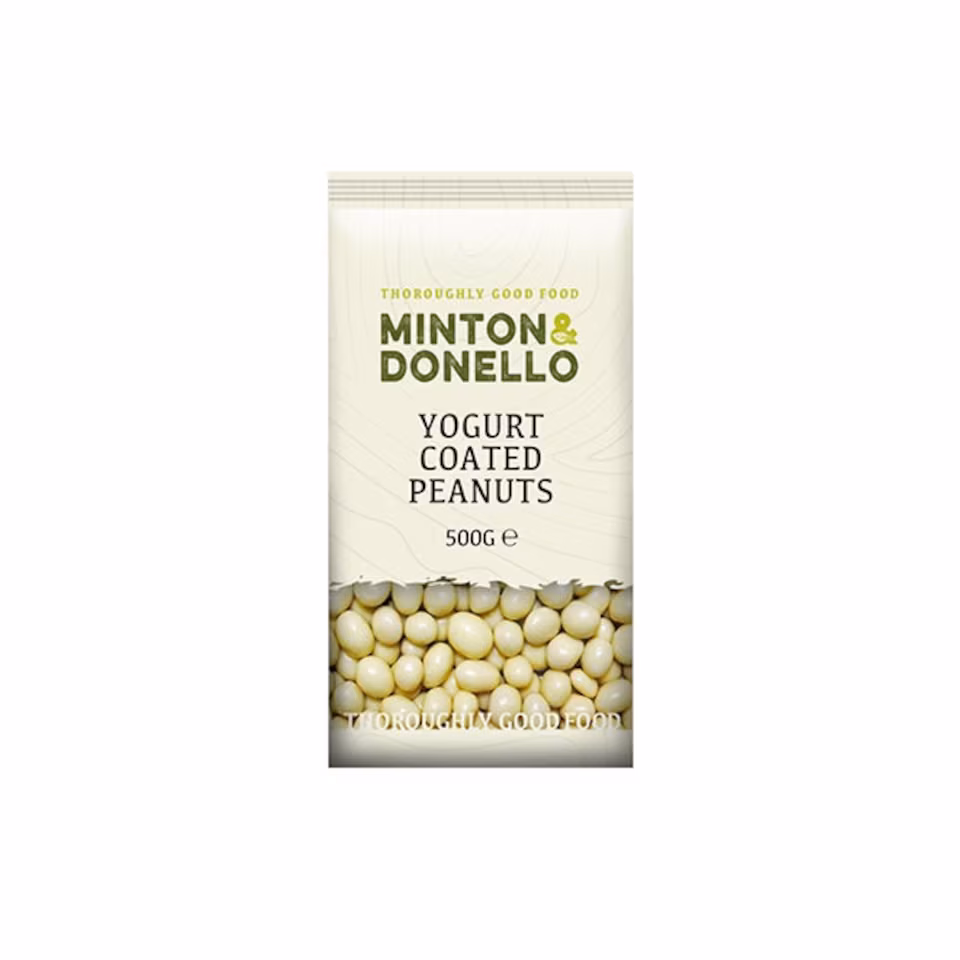 Minton & Donello Yoghurt Coated Peanuts 6 x 500g