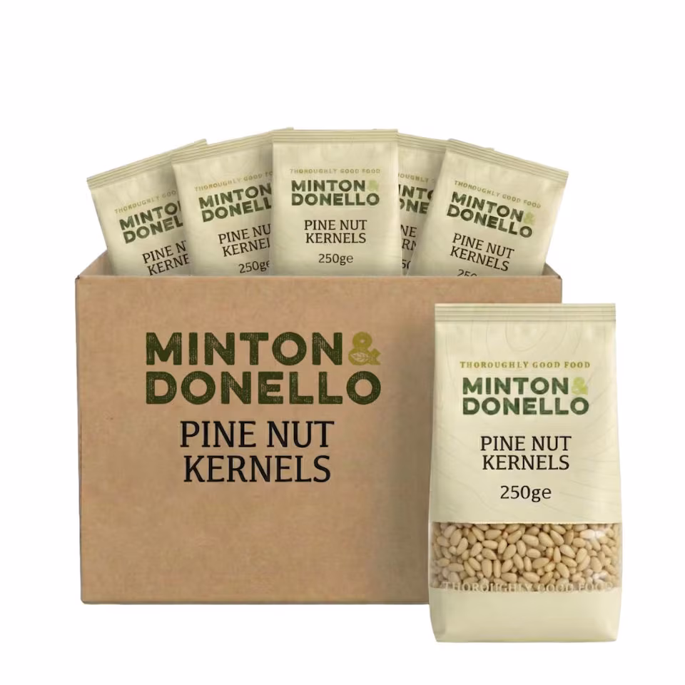 Minton & Donello Pine Nut Kernels 6 x 250g