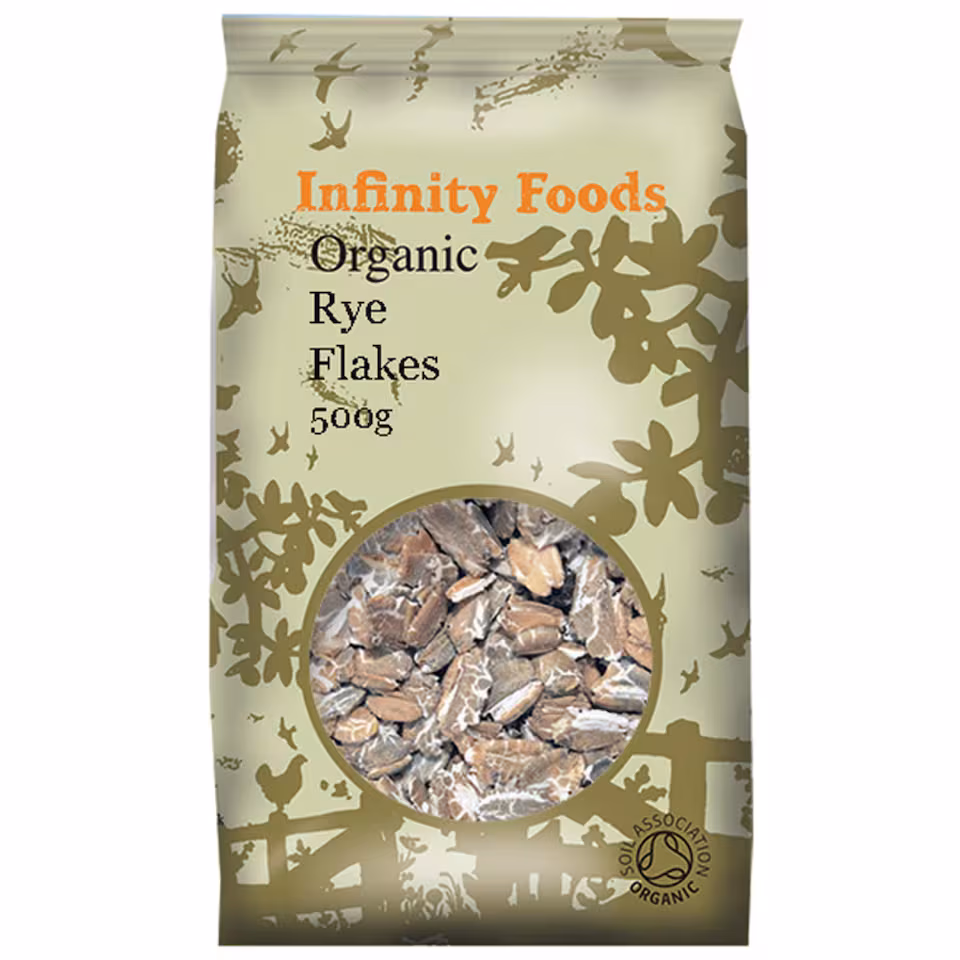 Rye Flakes, Organic 500g (Infinity Foods) | Multi