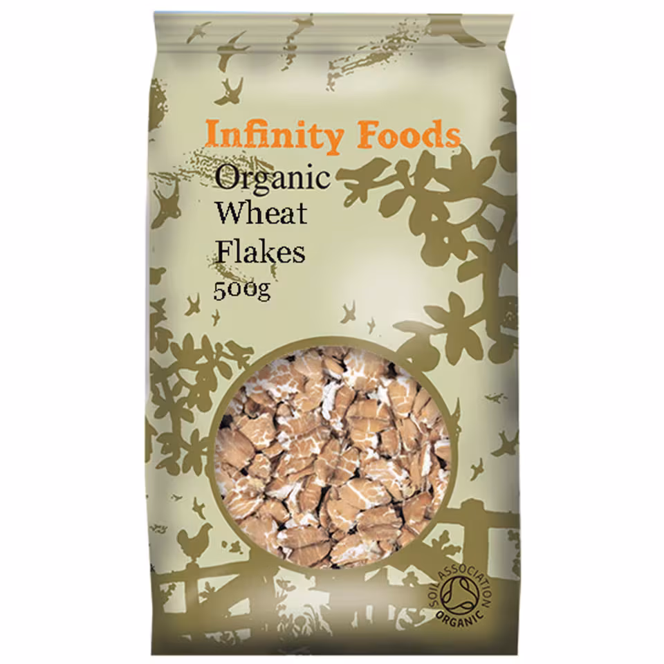 Wheat Flakes, Organic 500g (Infinity Foods) | Multi