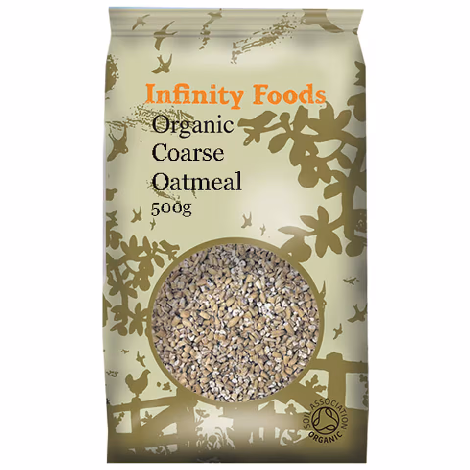 Oatmeal - Organic Coarse Oatmeal 500g (Infinity Foods) | Multi