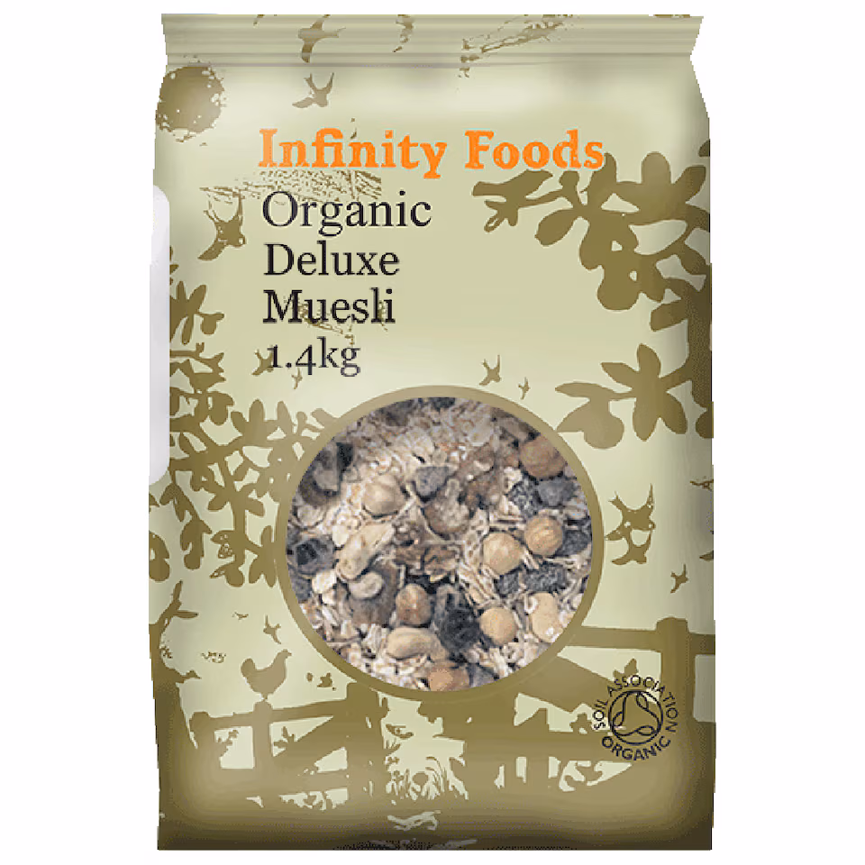 Deluxe Muesli 1.4kg, Organic (Infinity Foods) | Multi