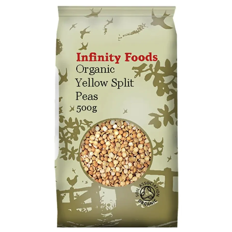 Organic Yellow Split Peas 500g (Infinity Foods) | Multi