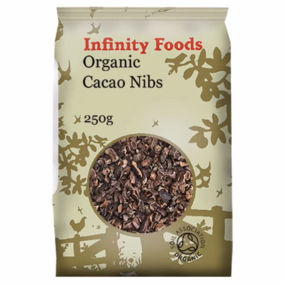 Cacao Nibs, Raw Organic 250g (Infinity Foods) | Multi