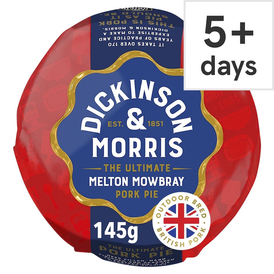 Dickinson & Morris Melton Mowbray Pork Pie 145G