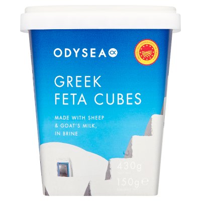 Odysea Greek Feta Cheese Cubes in Brine