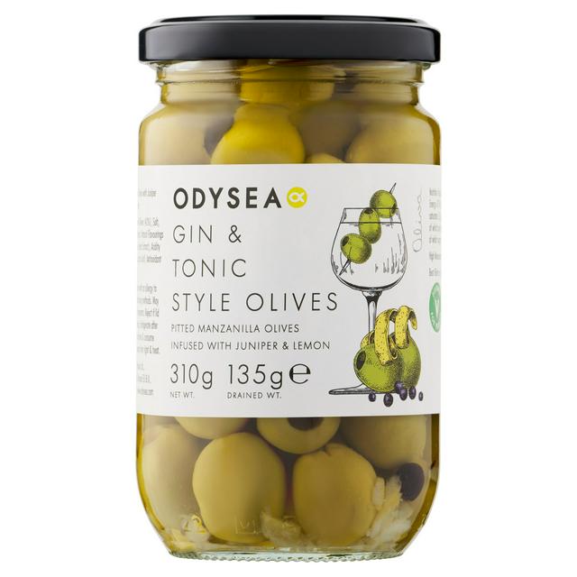 Odysea Gin & Tonic Style Olives 310g
