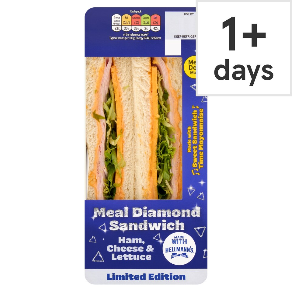Hellmann's Meal Diamond Sandwich