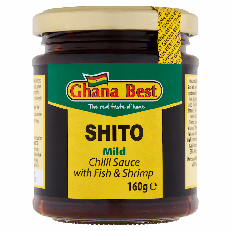 Ghana Best Shito Mild Chilli Sauce 160G