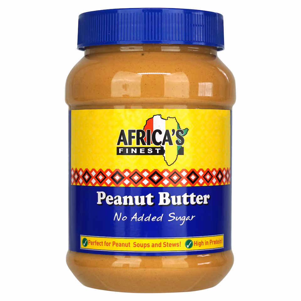 Africa's Finest Peanut Butter No Added Sugar 1kg