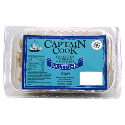 Captain Cook Dry Salted Skinless & Boneless Saltfish 250g