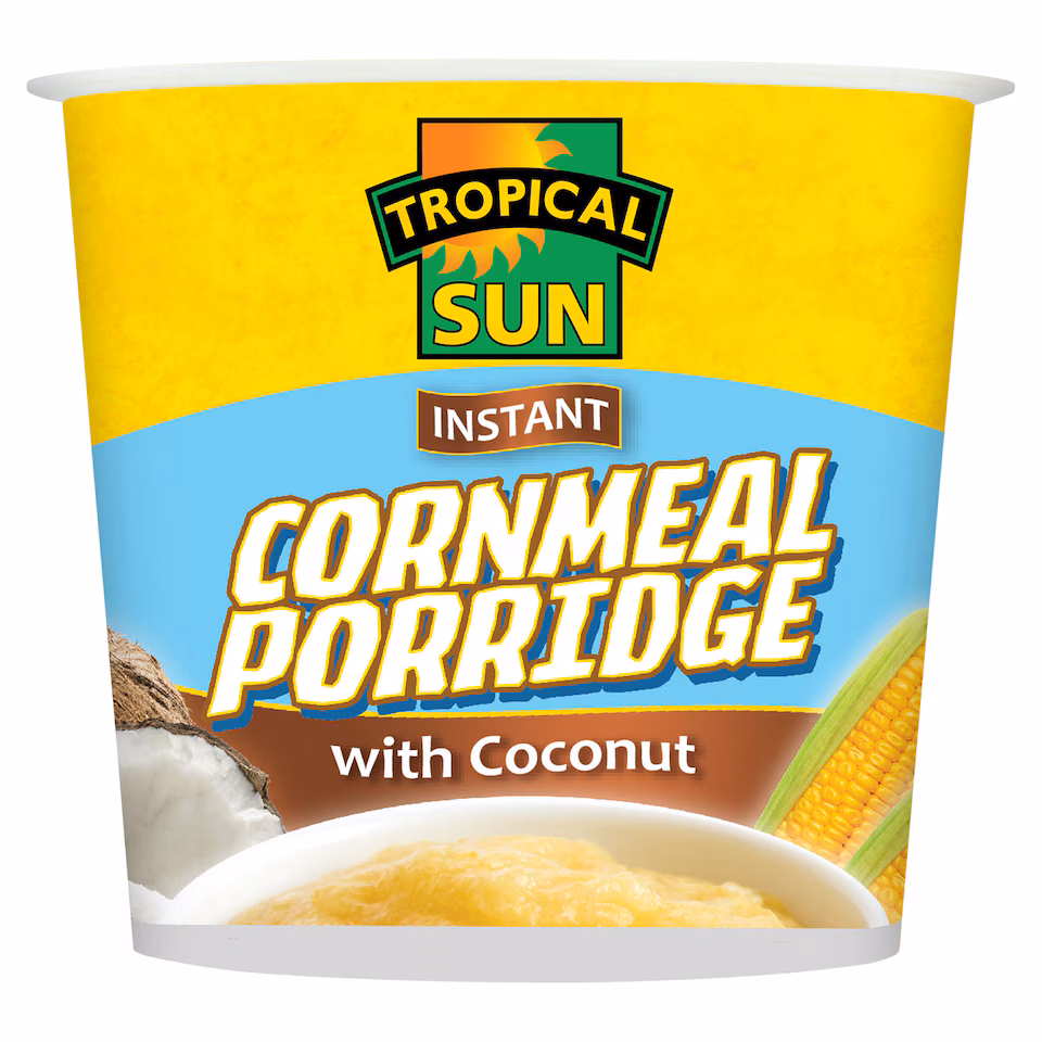 Tropical Sun Instant Cornmeal Porridge With Coconut 70G