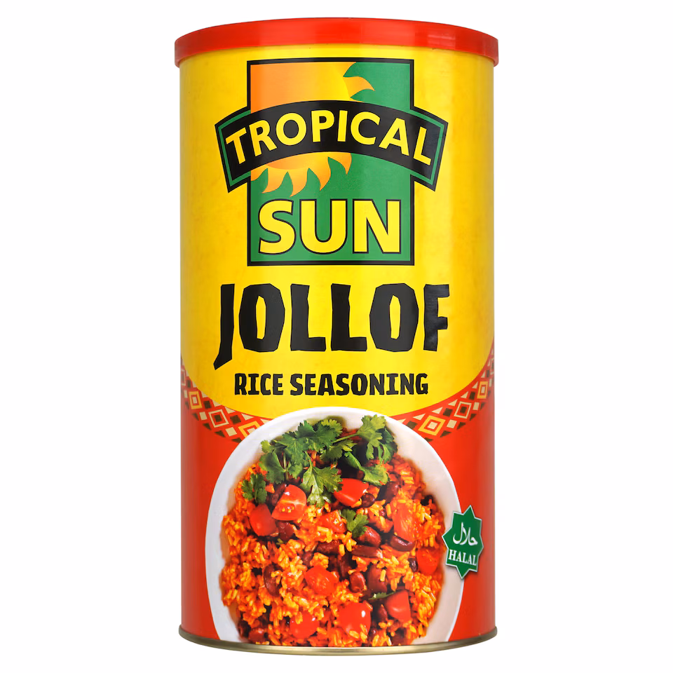 Tropical Sun Jollof Rice Seasoning Halal 1kg
