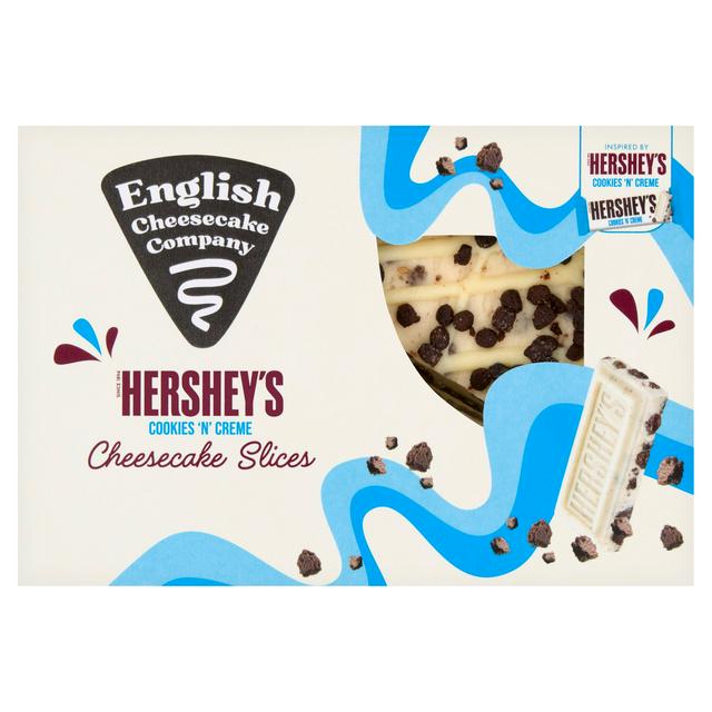 English Cheesecake Company 180g Hershey's Cookies N Creme Cheesecake Slices