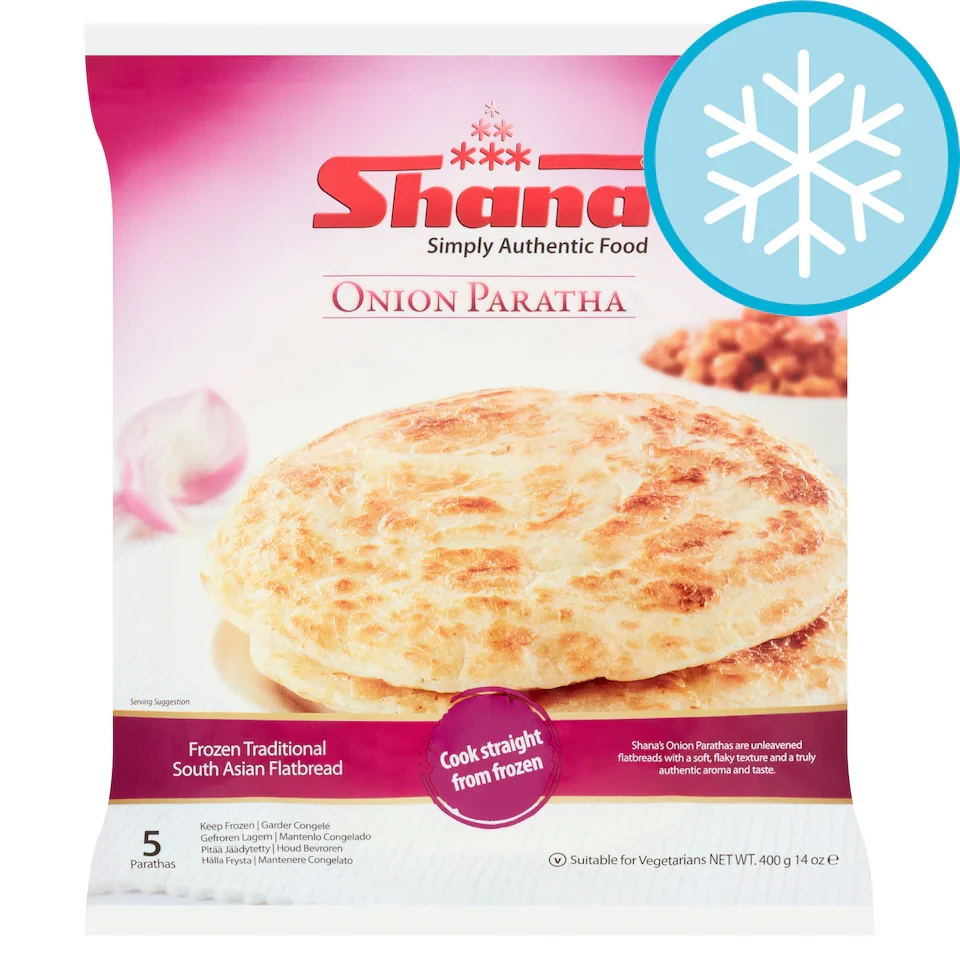 Shana Onion Paratha 5 Pack 400G