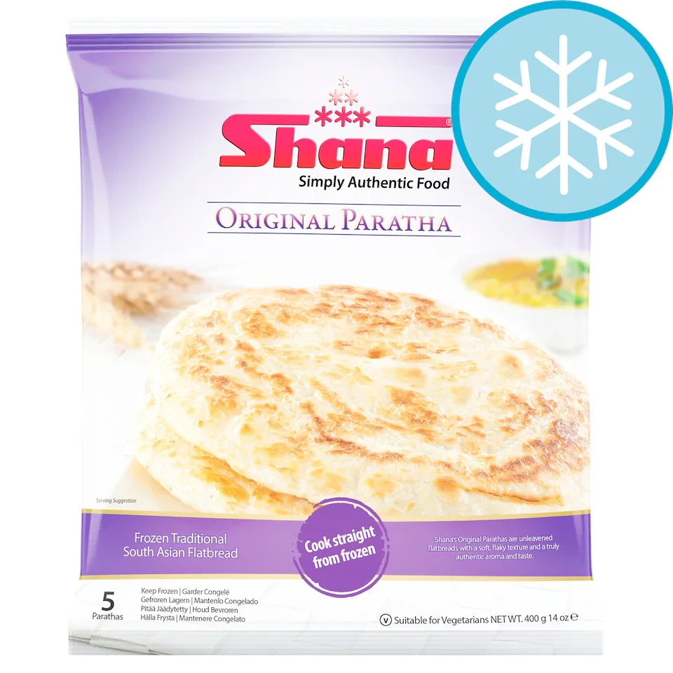Shana Plain Paratha 5 Pack 400G