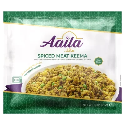 Aaila Spiced Meat Keema 500g Pre-spiced and Pre-cooked