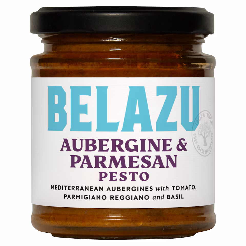 Belazu Aubergine and Parmesan Pesto 165g